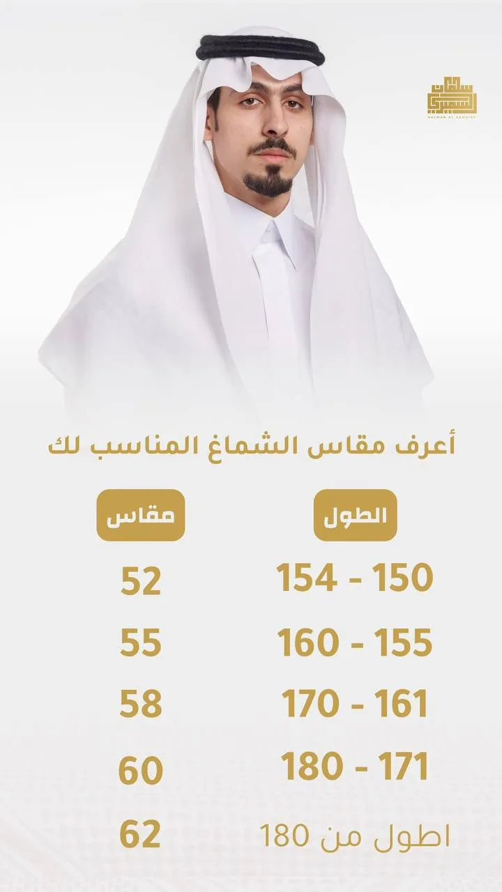 ‎⁨مقاس الشماغ - سلمان السميري⁩